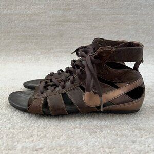 Y2K Nike Gladiator Lace Up Sandals Shoes 7.5